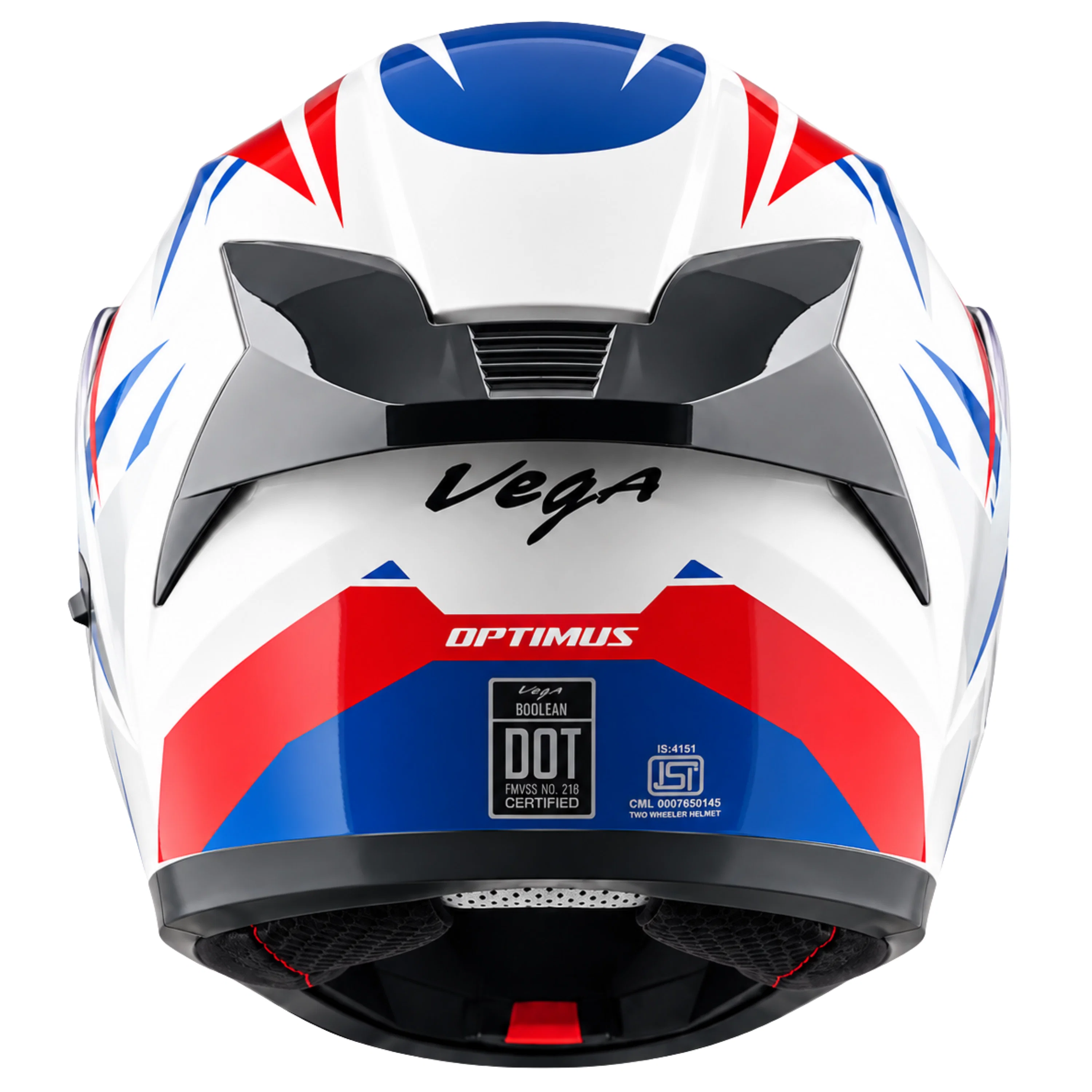 VEGA BOOLEAN DV DX OPTIMUS WHITE RED (L)