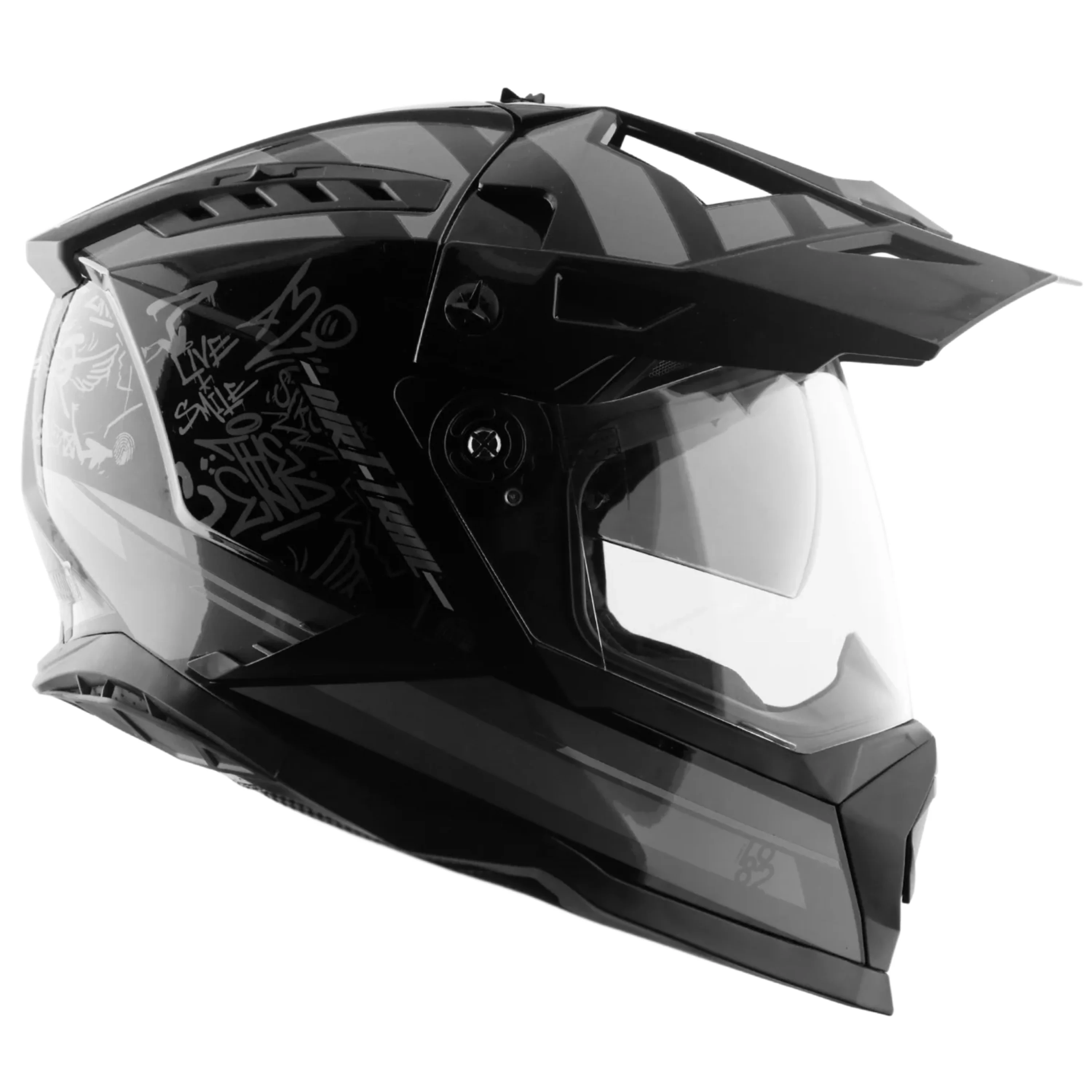 VEGA DIRT-X TRIAL BLACK/GREY (M) VEGA DIRT-X TRIAL BLACK/GREY (M)