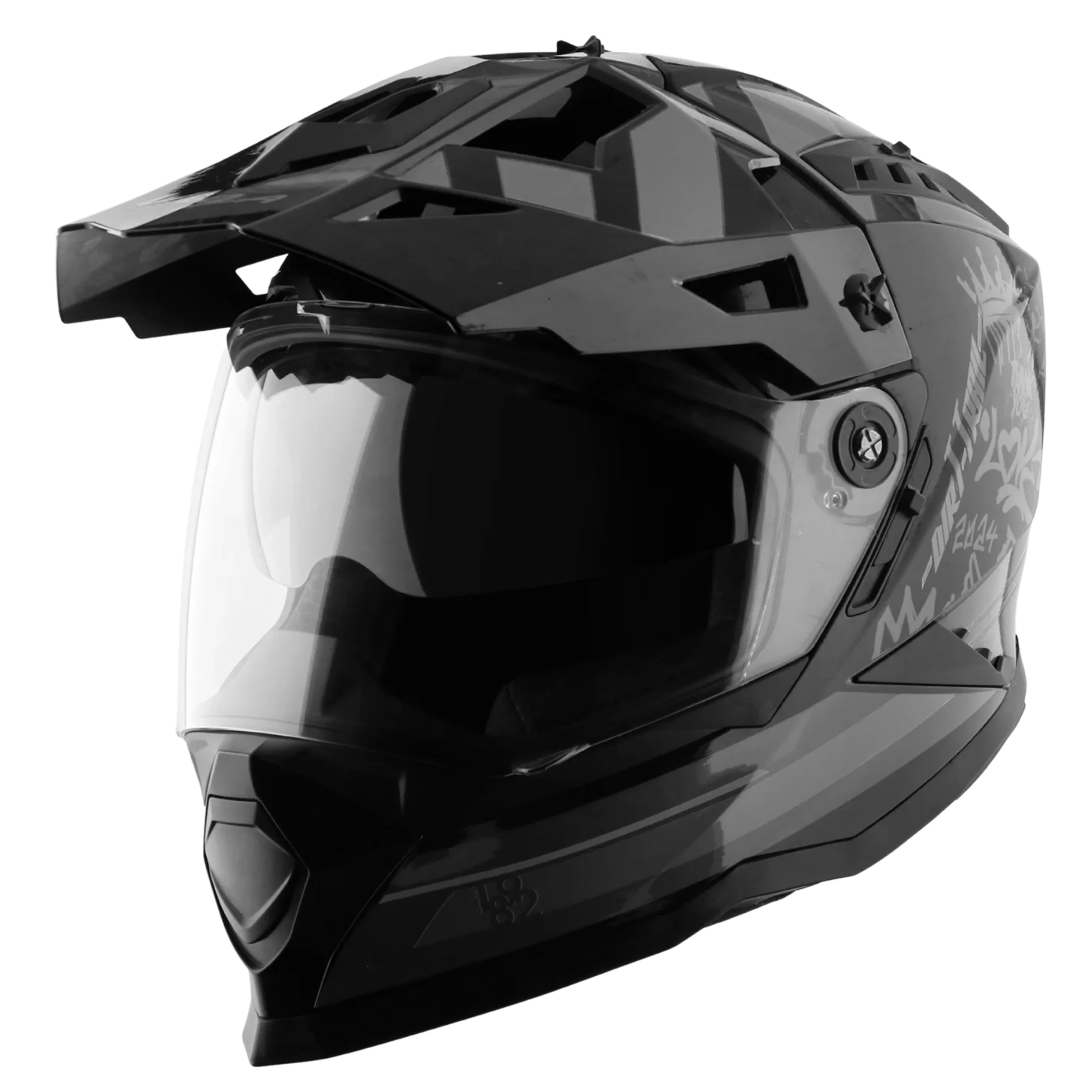 VEGA DIRT-X TRIAL BLACK/GREY (M) VEGA DIRT-X TRIAL BLACK/GREY (M)