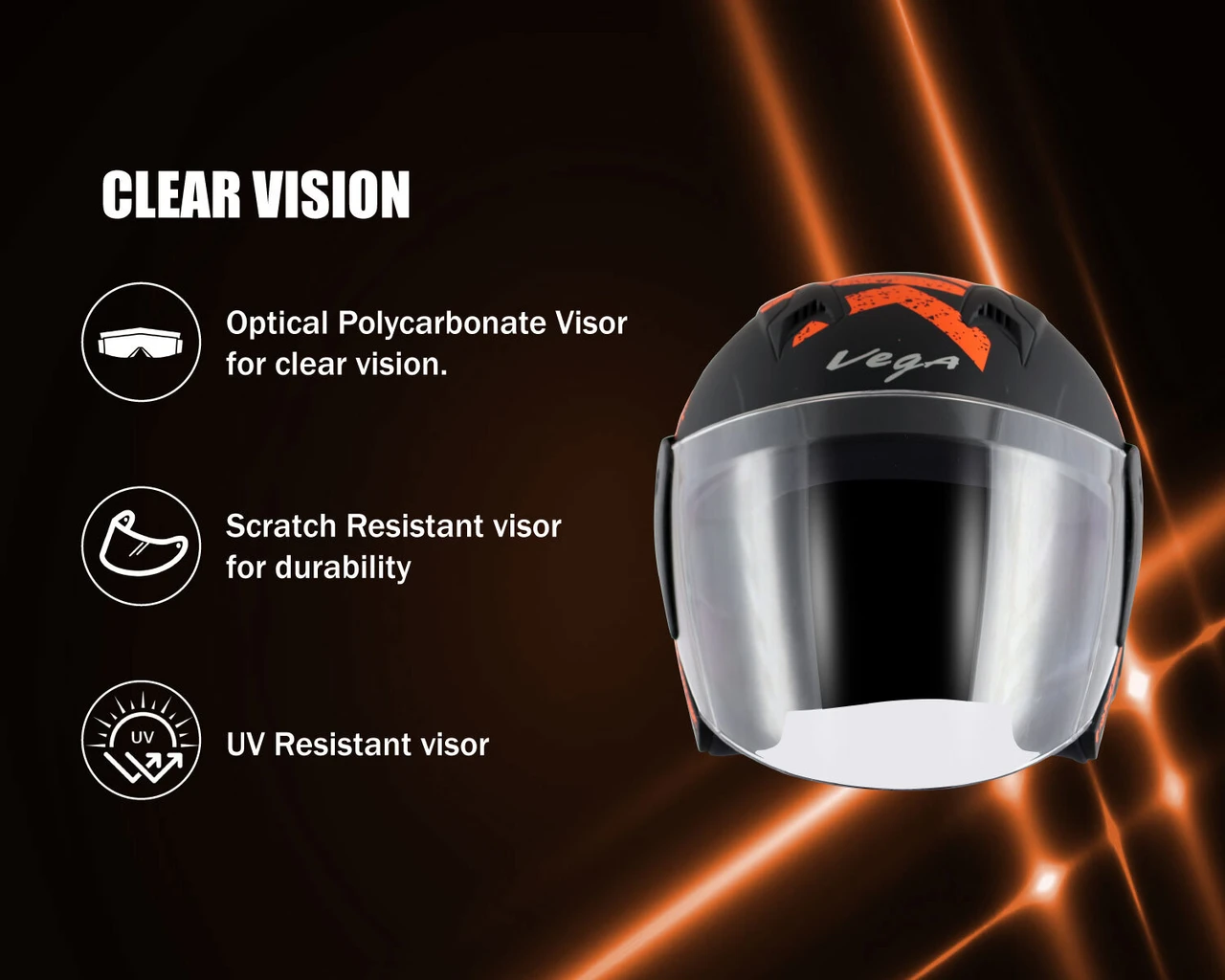 VEGA LARK VICTOR BLACK ORANGE C/V (M) VEGA LARK VICTOR BLACK ORANGE C/V (M)