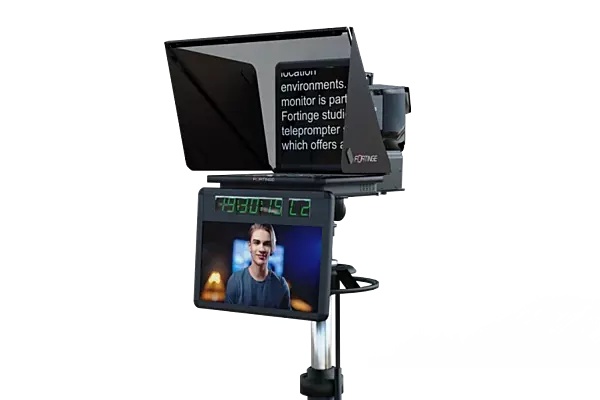 FORTINGE FB17 17" FEEDBACK MONITOR FOR VEGA STUDIO TELEPROMPTERS WITH TIMER FORTINGE FB17 17" FEEDBACK MONITOR FOR VEGA STUDIO TELEPROMPTERS WITH TIMER