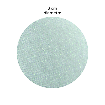 Velcro Circulo Adhesivo 3Cm Blanco Paquete X 27 Unidades