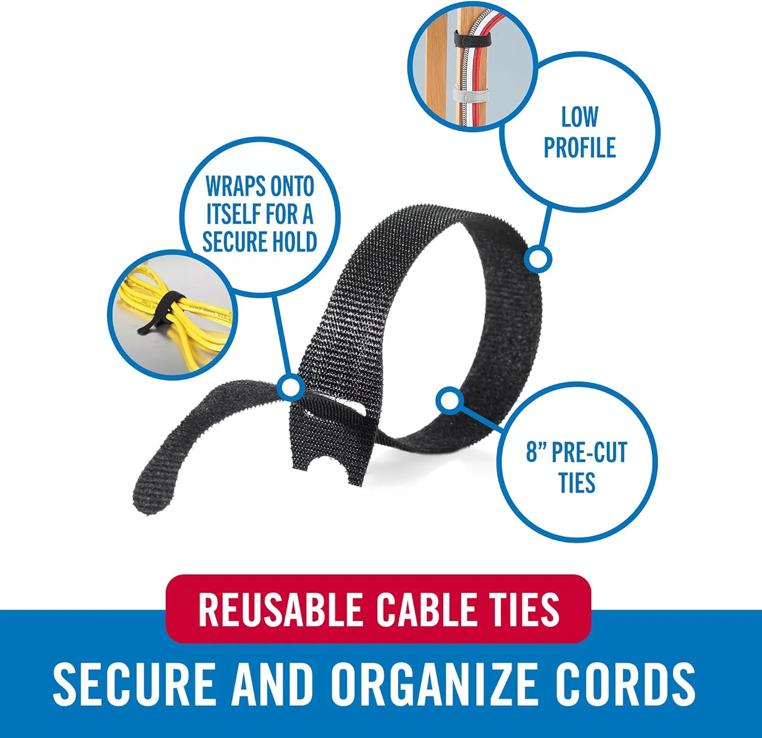 VELCRO Brand ONE-WRAP Cable Ties