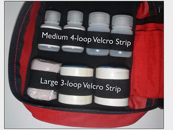 First Aid Pack Velcro Strip
