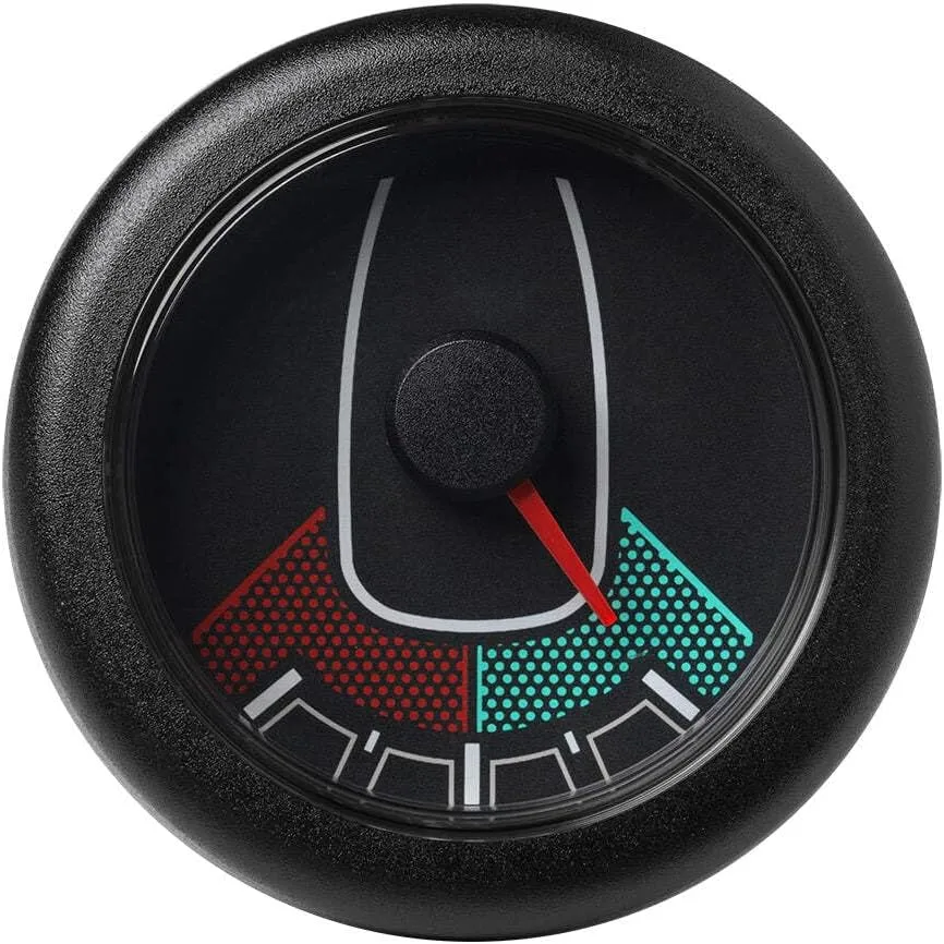 Veratron 52MM (2-1/16") OceanLink Rudder Angle Gauge - Left/Right - Black Dial & Bezel