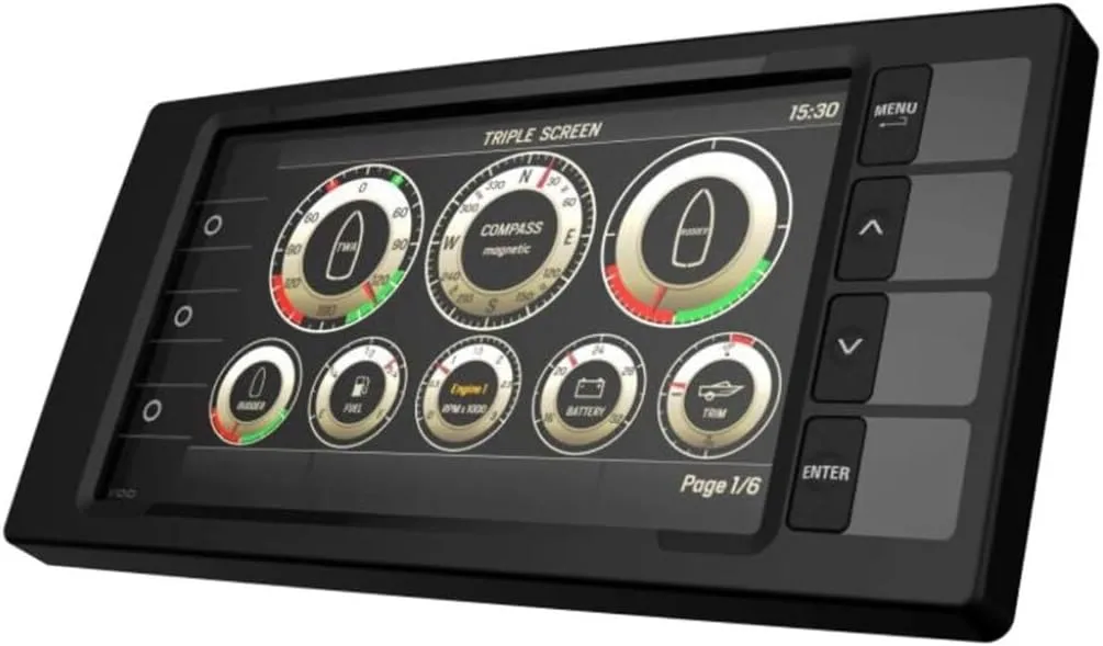 Veratron OceanLink  7" NMEA 2000  Certified TFT Gateway - Black