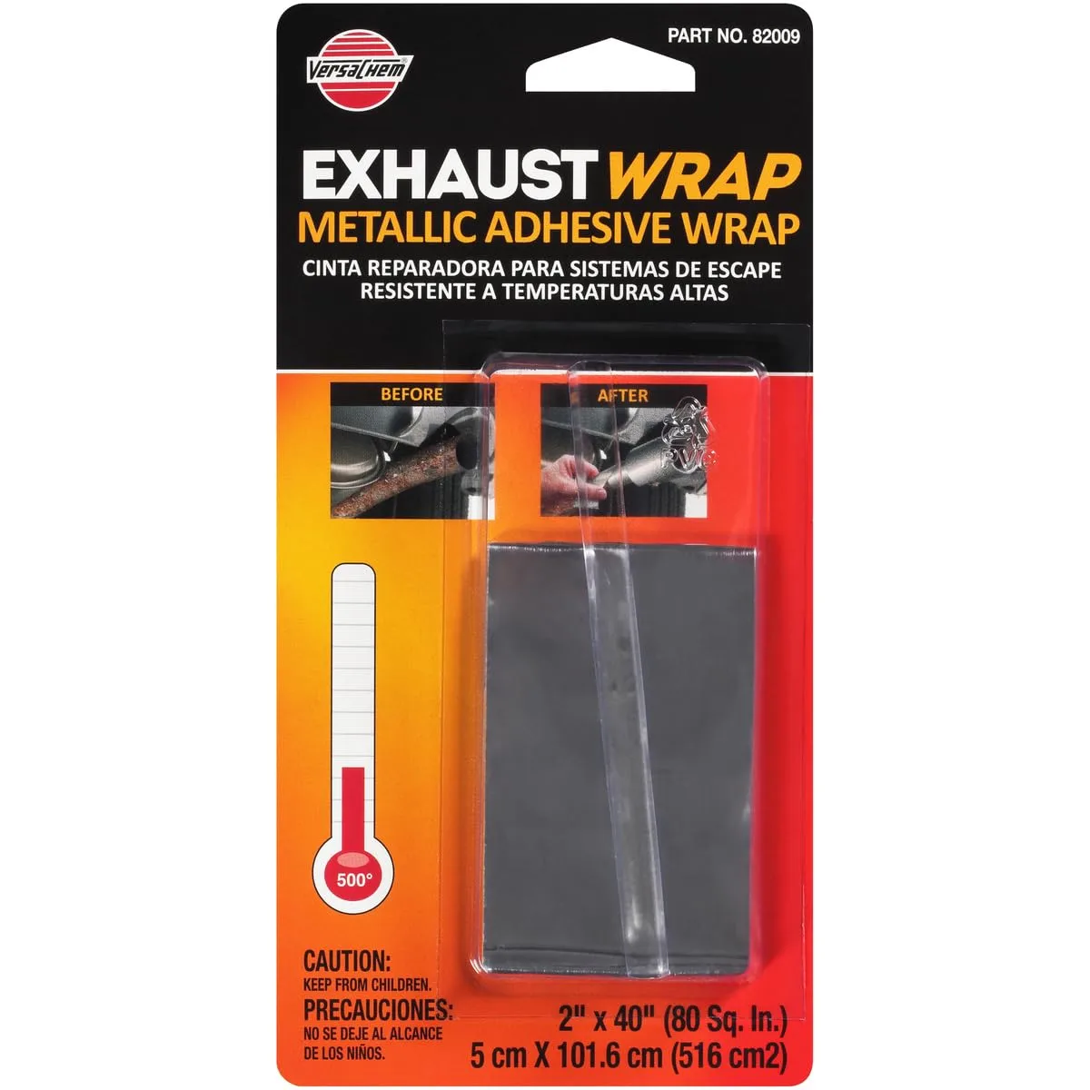 Versachem 82009 2 in x 40 in Exhaust System Repair Tape (Single Unit)