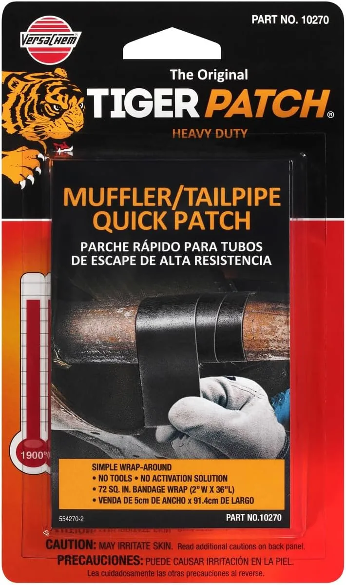 Versachem Tiger Patch Muffler & Tailpipe Wrap - 2 in x 36 in