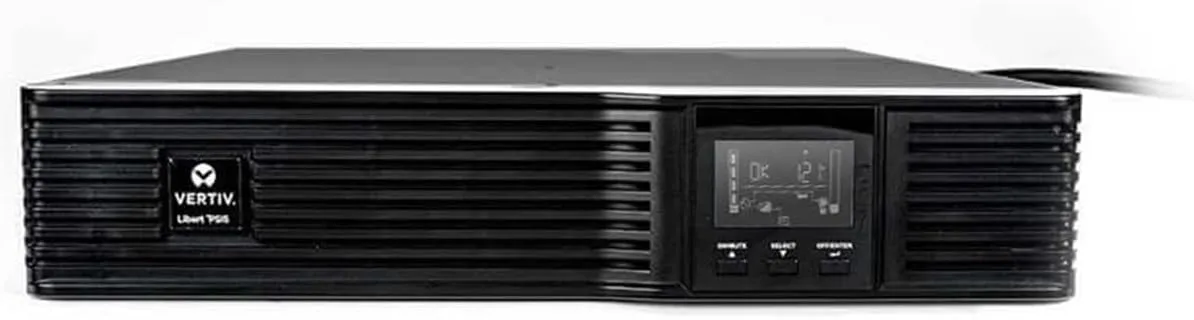 Vertiv Liebert PSI5 UPS - 1500VA Line Interactive, Rackmount, with NIC - 2U Tower/Rack Convertible - AVR - 6 x NEMA 5-15R
