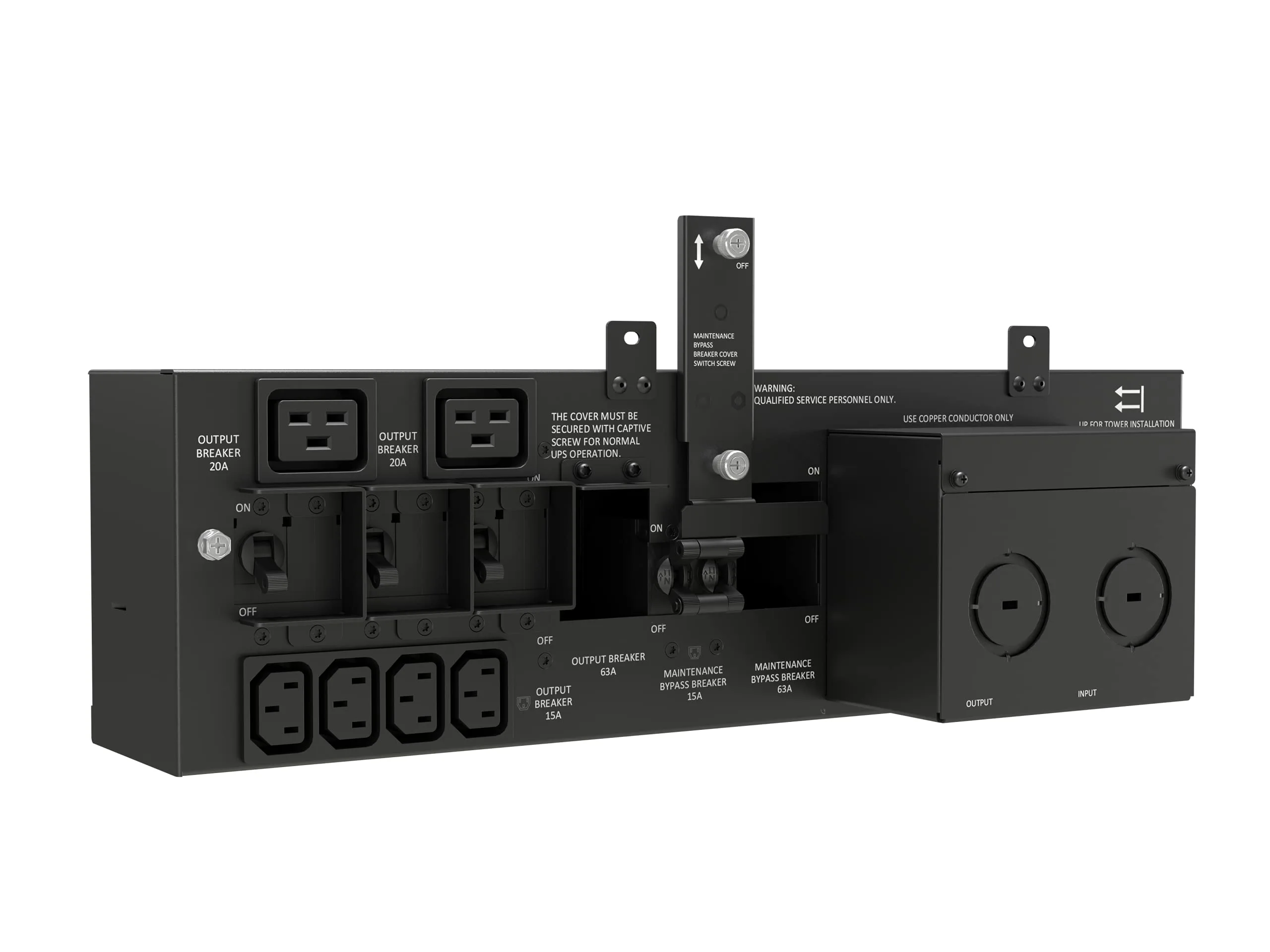 Vertiv Liebert POD PD5 – UPS Maintenance Bypass for GXT5 8-10KVA HV (208V) UPS and Power Output Distribution (POD) Accessory