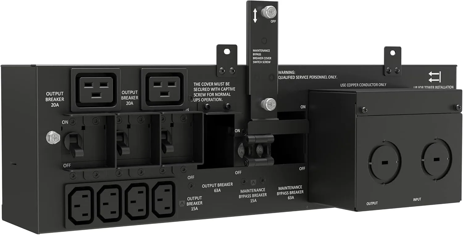 Vertiv Liebert POD PD5 – UPS Maintenance Bypass for GXT5 8-10KVA HV (208V) UPS and Power Output Distribution (POD) Accessory