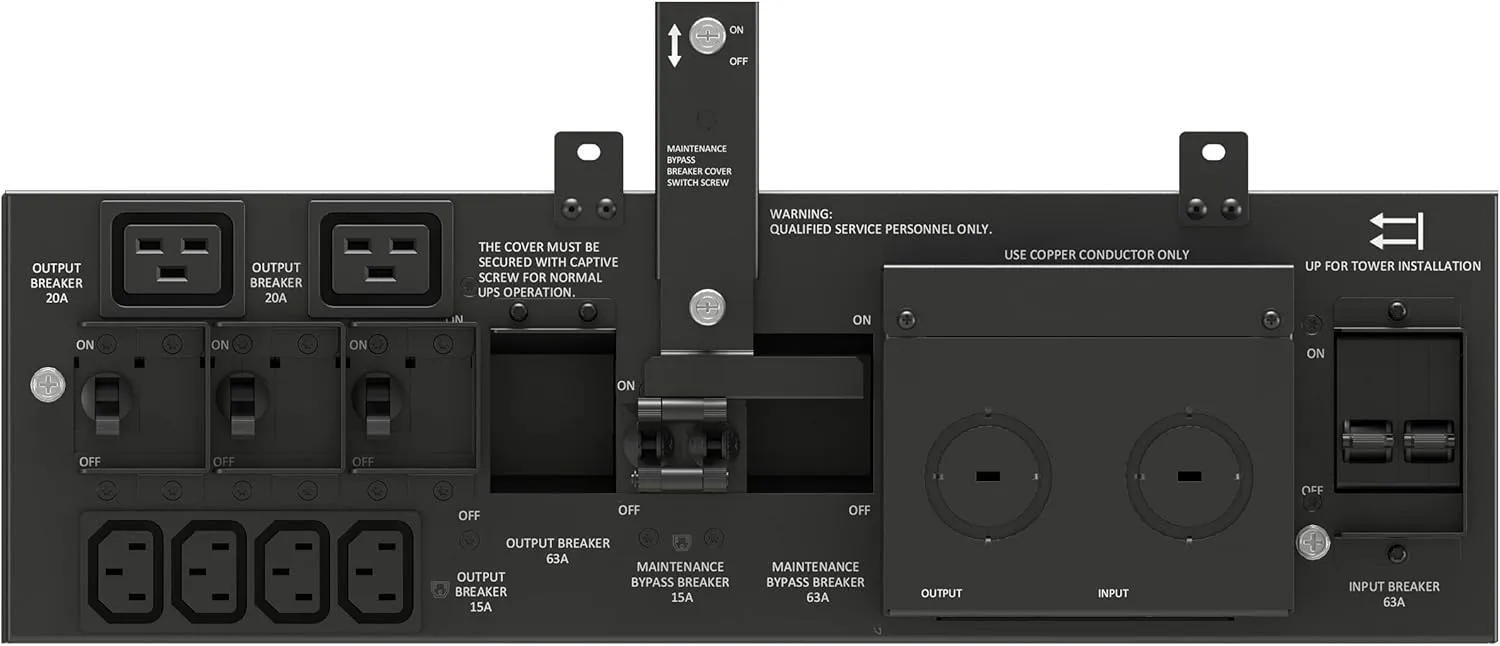 Vertiv Liebert POD PD5 – UPS Maintenance Bypass for GXT5 8-10KVA HV (208V) UPS and Power Output Distribution (POD) Accessory