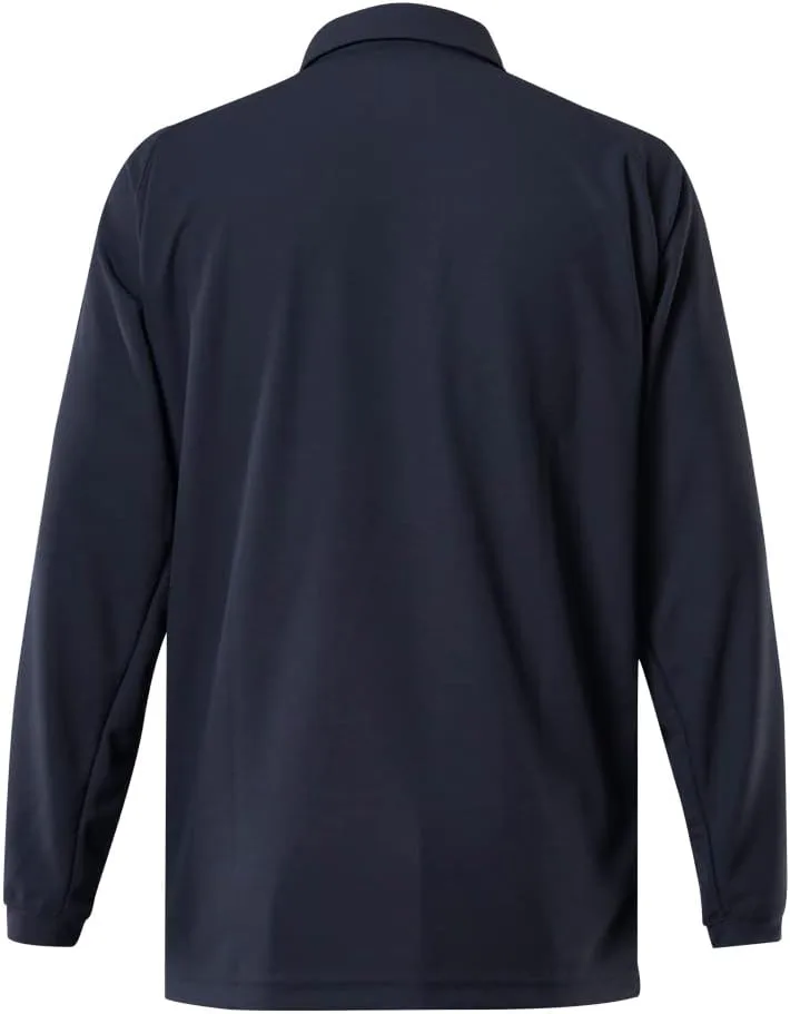 VERTX Mens Coldblack Long-Sleeve Tactical Polo Shirt
