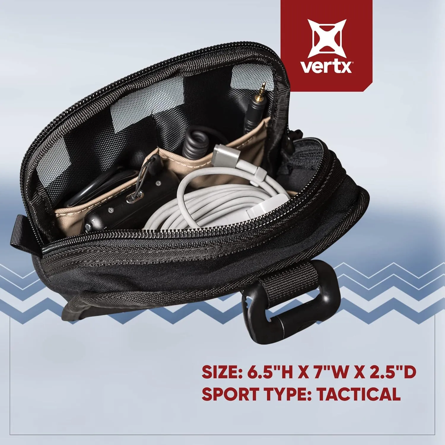 VERTX Pouch and Organizational Accessories - Cordura Velcro Pouch