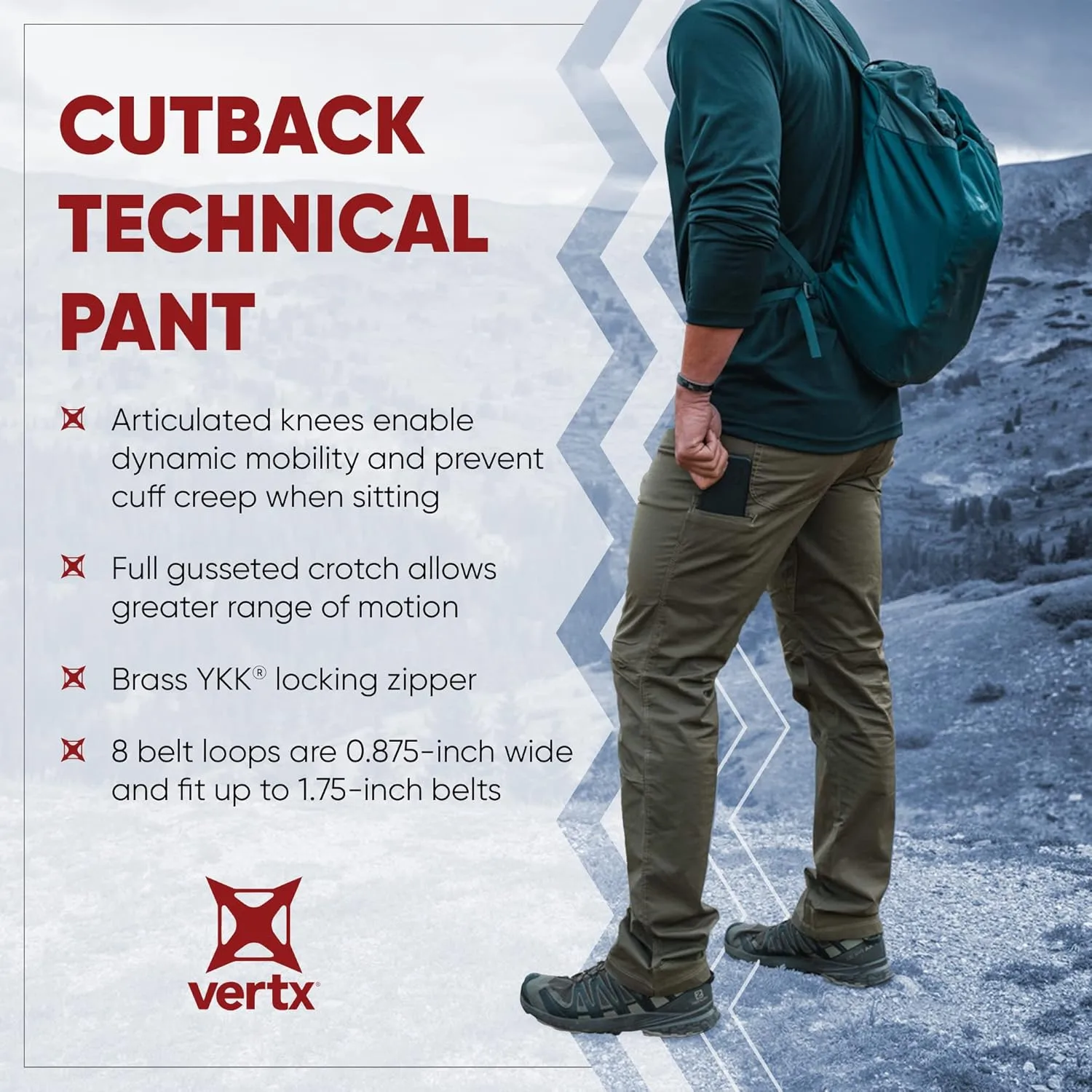 VERTX Cutback Technical Pant VTX1235