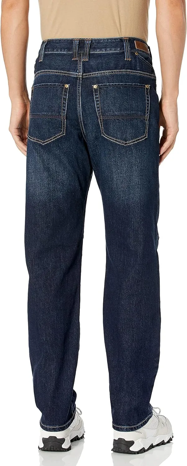 VERTX Defiance Men's Tactical Jeans, Relaxed Fit Stretch, 11 Pockets