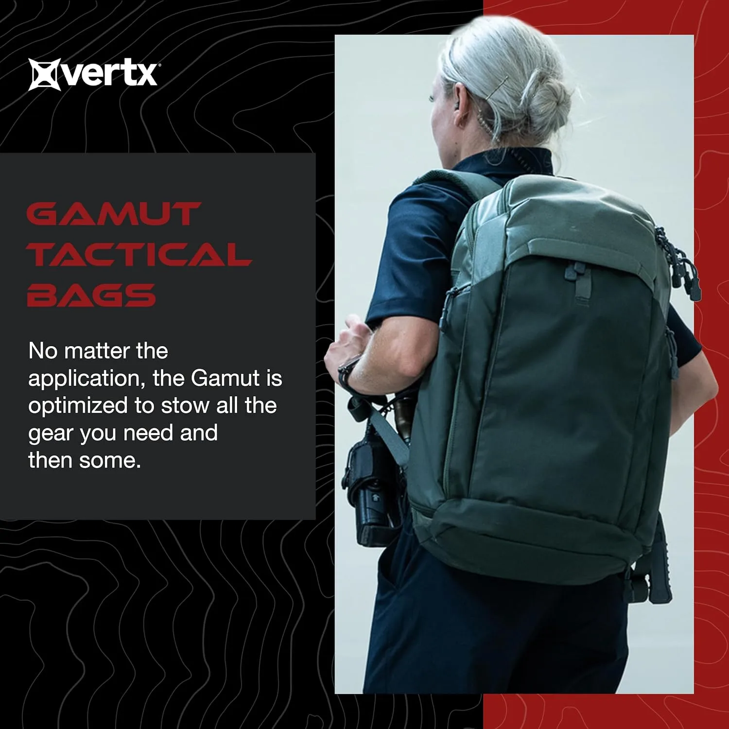 Vertx Gamut EDC Tactical Backpack CCW Bag