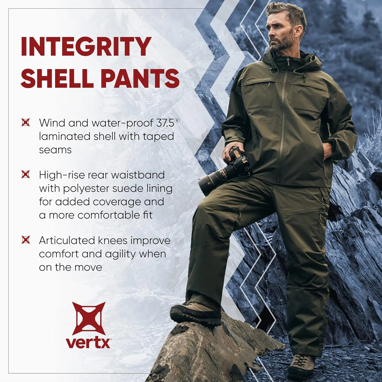 VERTX Integrity Shell Mens Tactical Pants