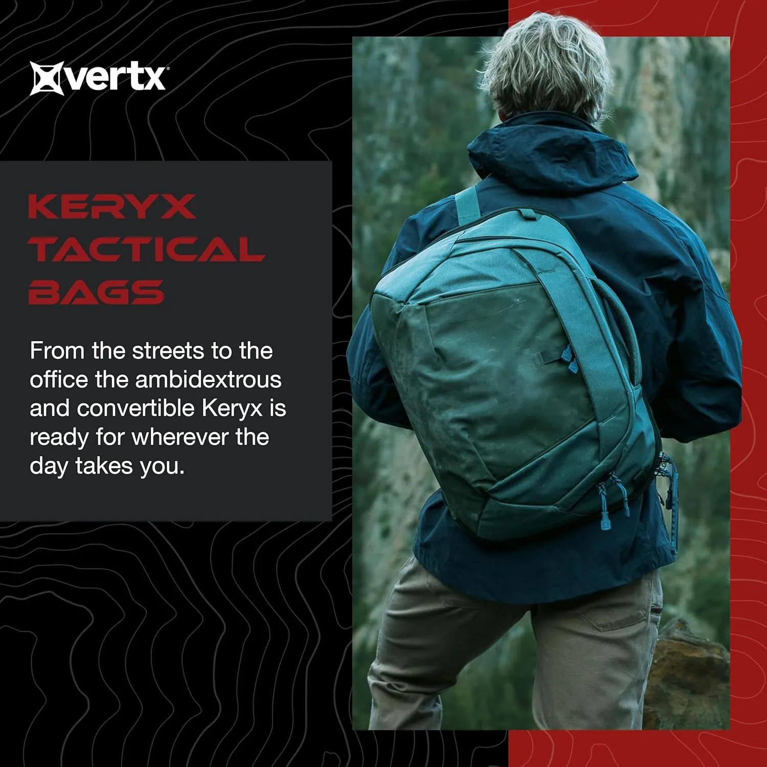 VERTX Keryx Tactical Sling Bag 20L