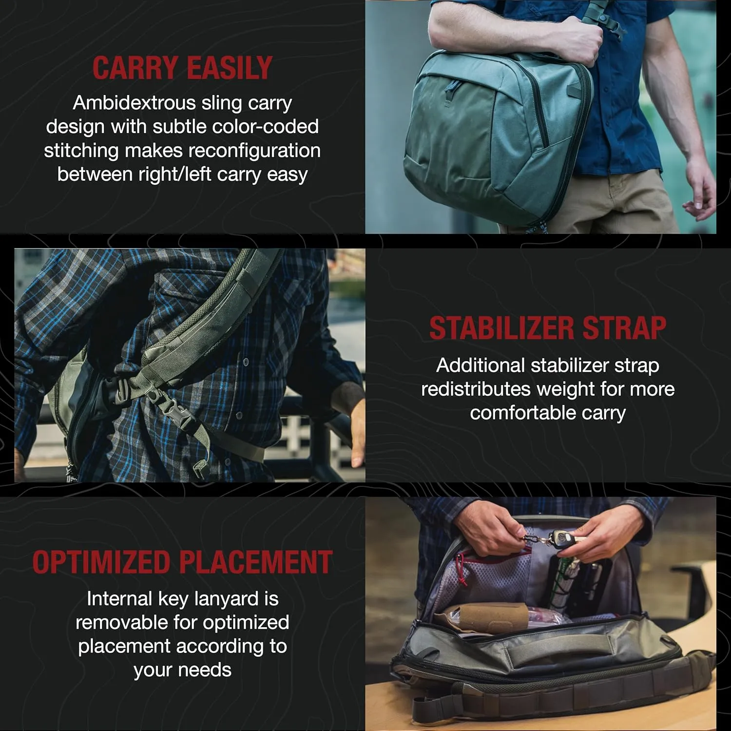 VERTX Keryx Tactical Sling Bag 20L