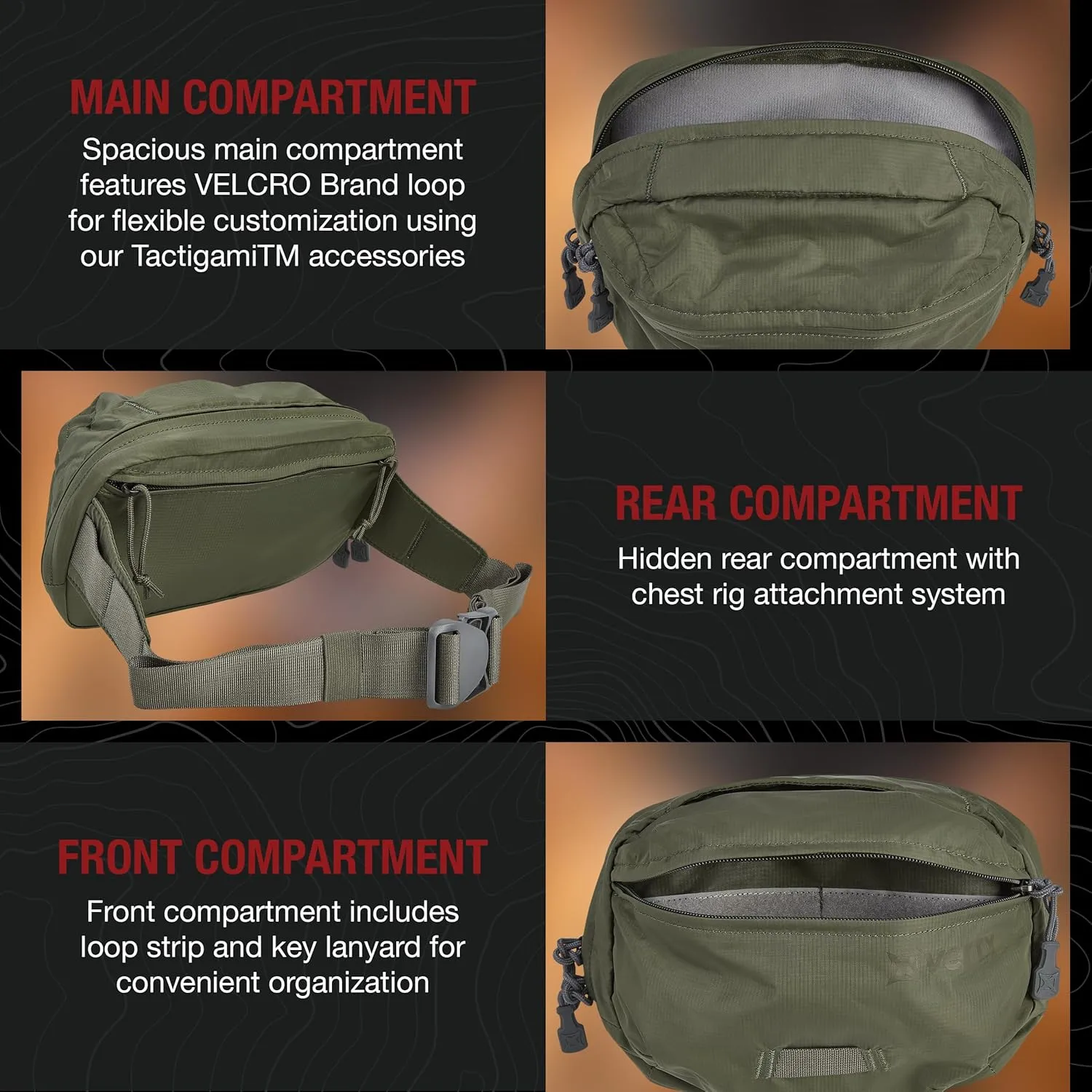 VERTX Long Walks MP Tactical Waist Pack