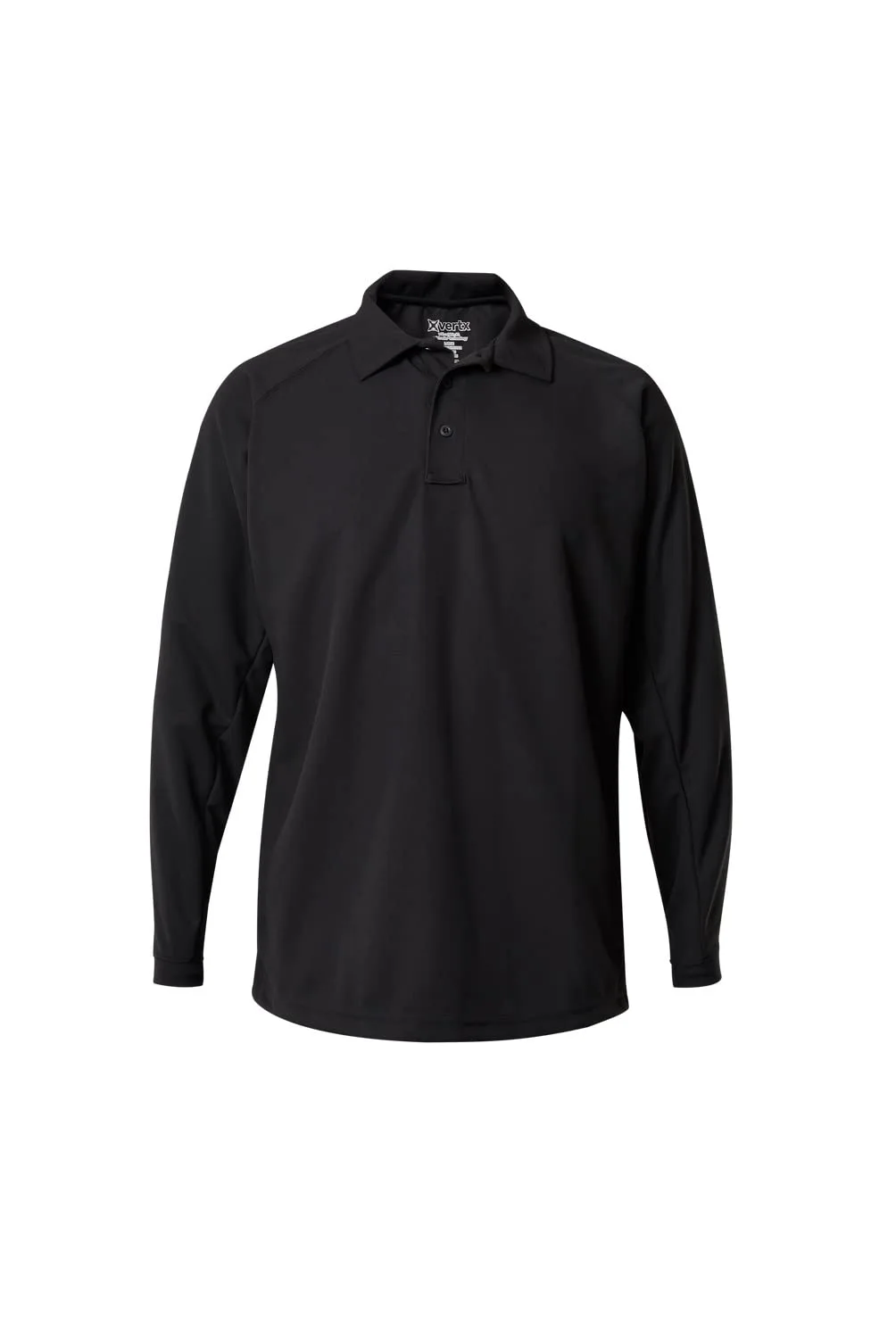 VERTX Mens Coldblack Long-Sleeve Tactical Polo Shirt
