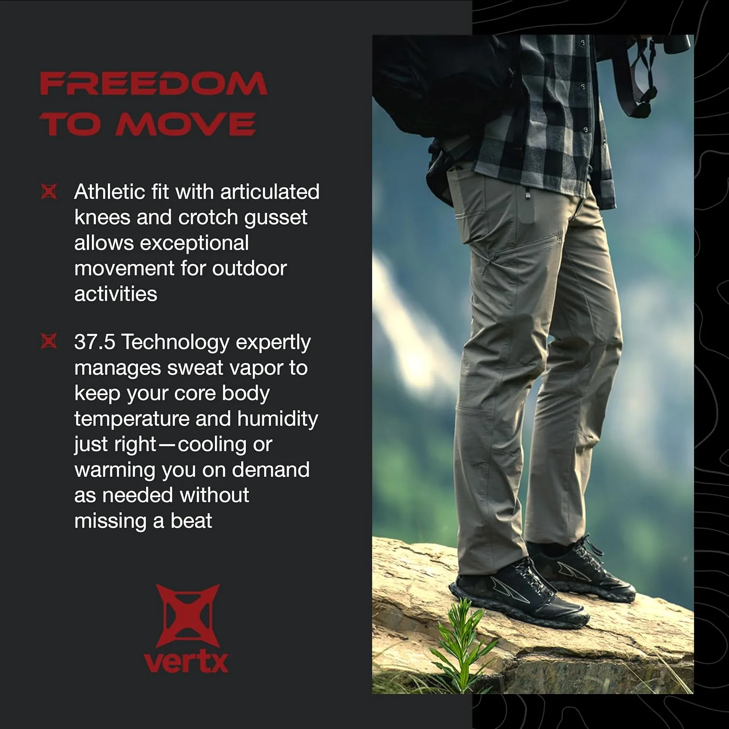 Vertx Men's Trailslacker CCW Tactical Outdoor Pant