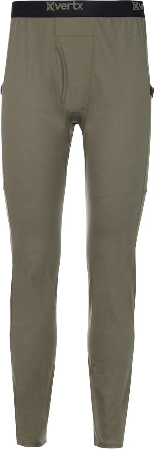 VERTX Mens Merino Wool Base Layer Pants