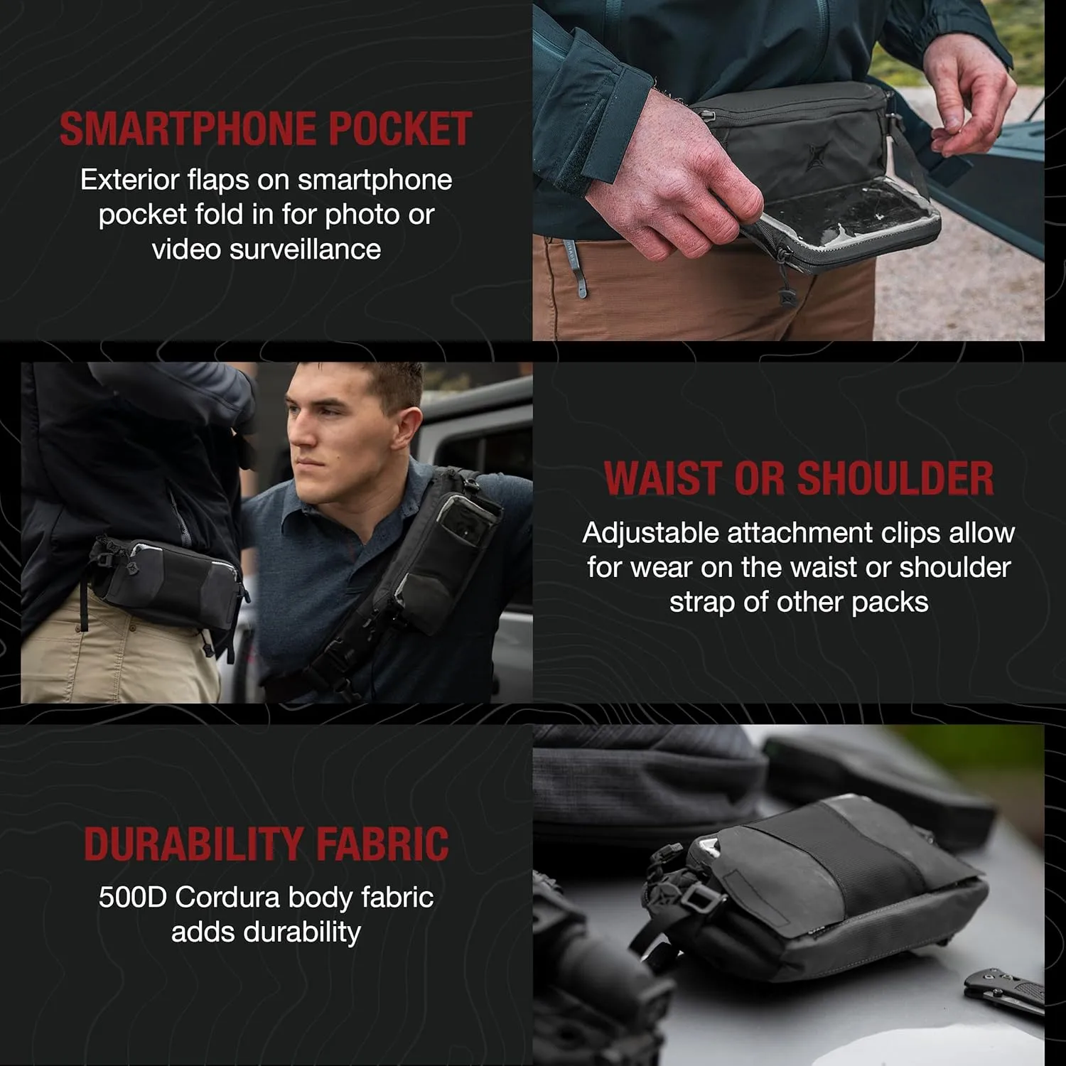 VERTX SOCP Sling Tactical Waist Pack