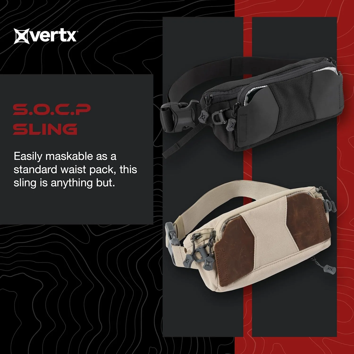 VERTX SOCP Sling Tactical Waist Pack