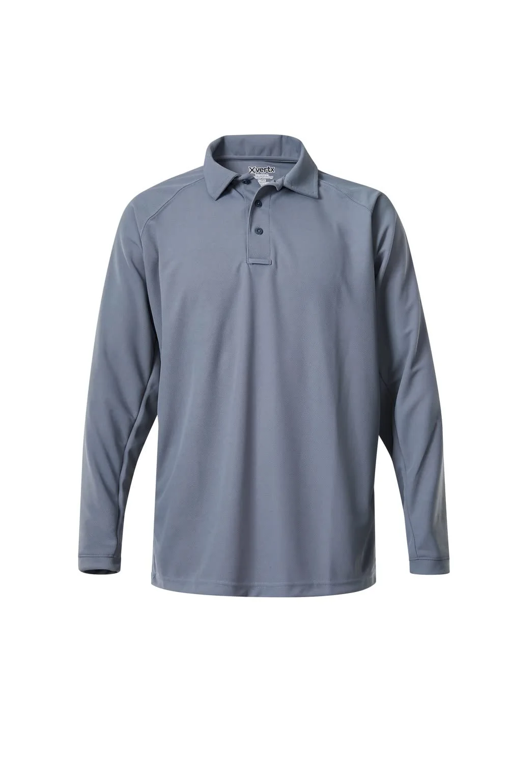 VERTX Mens Coldblack Long-Sleeve Tactical Polo Shirt