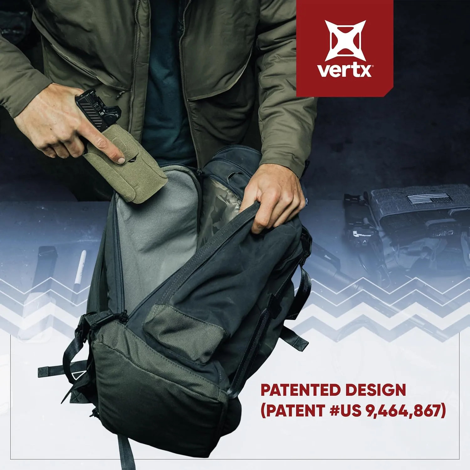 Vertx Tactigami MPH Universal Holster Ambidextrous Nylon