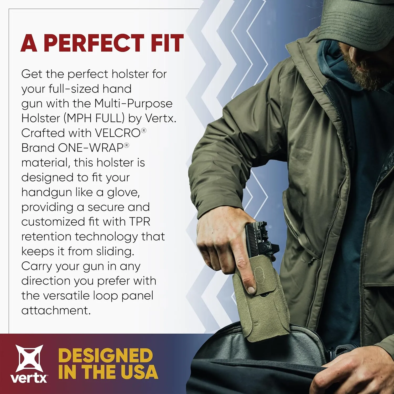 Vertx Tactigami MPH Universal Holster Ambidextrous Nylon