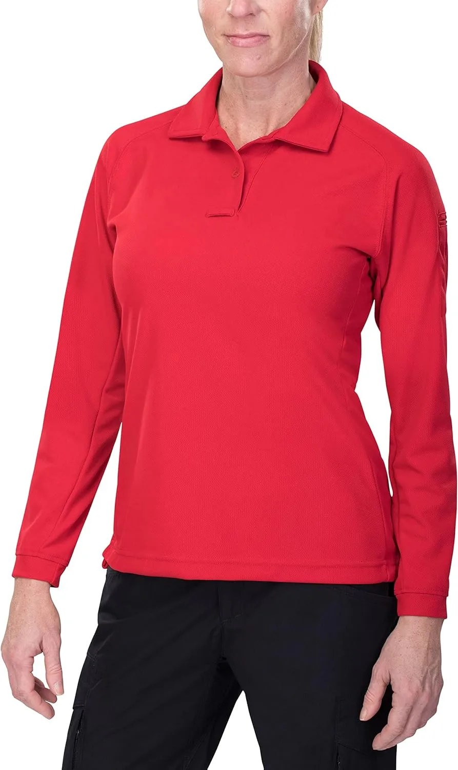 Vertx Womens ColdBlack Long Sleeve Tactical Polo Shirt