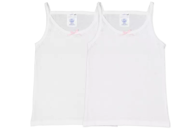 Vest, Girls - 2 Pack