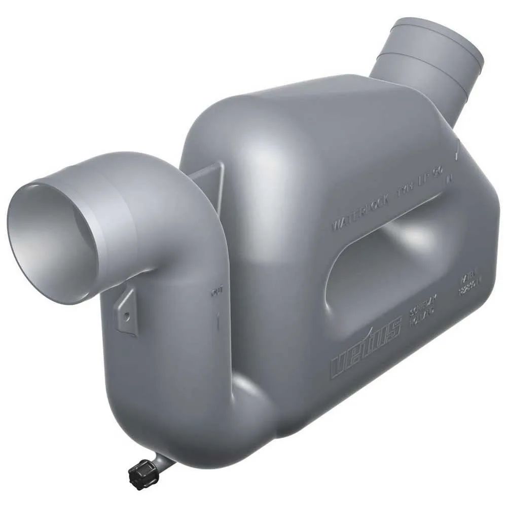VETUS NLP60 Plastic Waterlock, 2.4" Rotatable