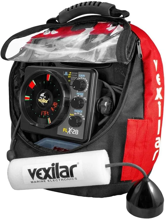 Vexilar FLX-28 Pro Pack II ProView Ice-Ducer w/ Soft Pack