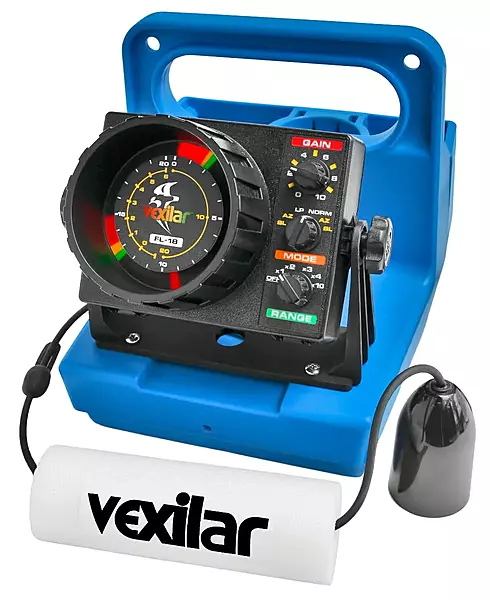 Vexilar FLX-18 Genz Pack w/12 Degree Ice-Ducer & DD-100