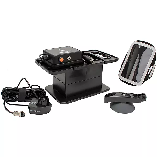 Vexilar SP300 T-Box Smartphone Fish Finder with Portable Case, Black