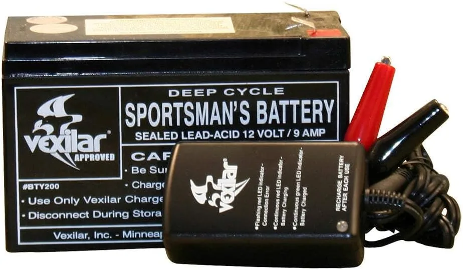 Vexilar V-120 Battery & Charger