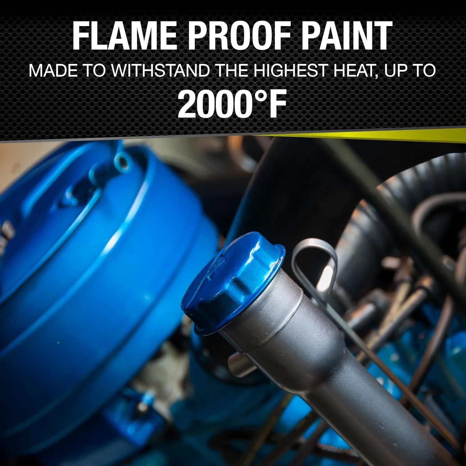 VHT Engine Metallic High-Heat Spray Paint - 11 oz Aerosol