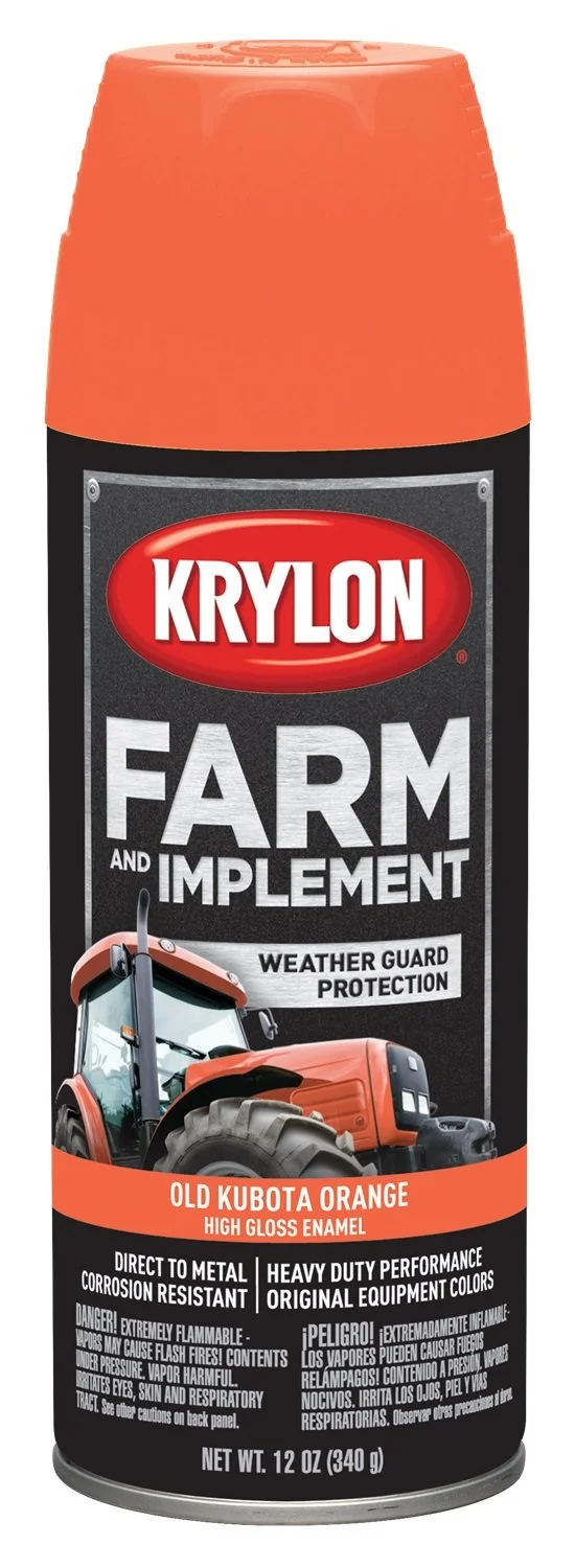 VHT Krylon K01821000 Kubota Orange Farm Paint, 12 oz (Pack of 1)