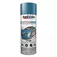 Dupli-Color ECWRC8327 Custom Wrap Removable Metallic Coating, Blue Metallic, 11 oz.