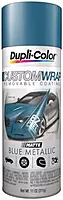 Dupli-Color ECWRC8327 Custom Wrap Removable Metallic Coating, Blue Metallic, 11 oz.