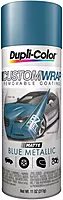 Dupli-Color ECWRC8327 Custom Wrap Removable Metallic Coating, Blue Metallic, 11 oz.