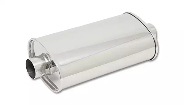 Vibrant Performance 1102 Oval Stainless Steel Muffler