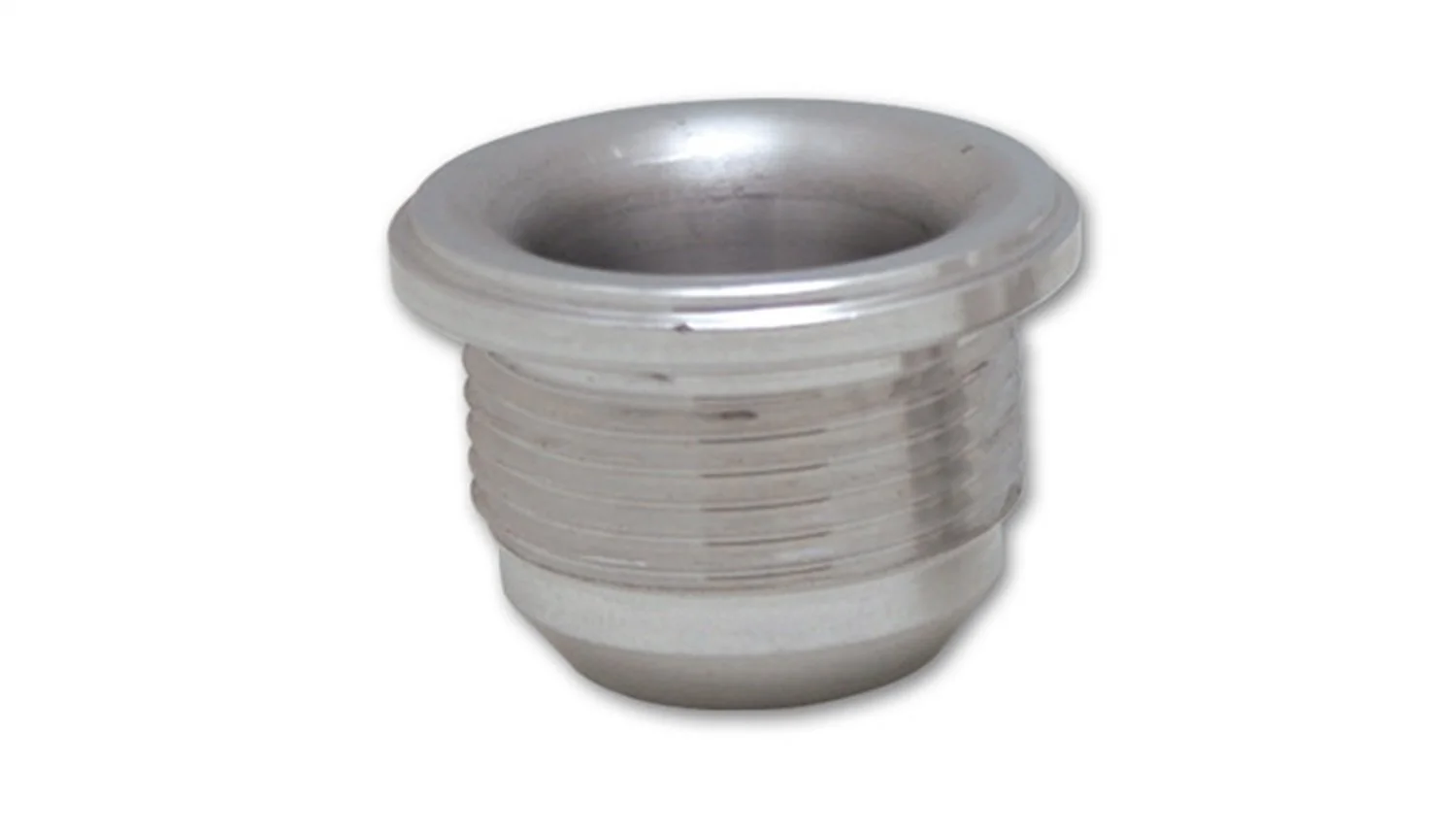 Vibrant Performance 11152 Weld Bung Fitting, Male -8 AN, Aluminum