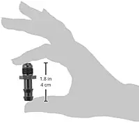 Vibrant Performance 11207 -6AN to 3/8 Barb Straight Fitting Adapter