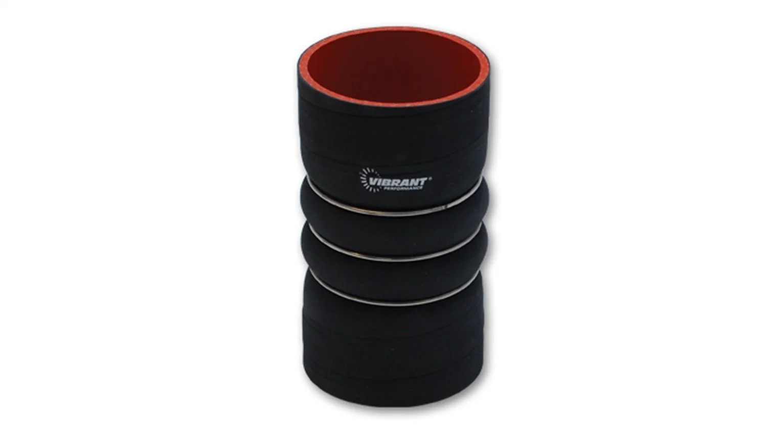 Vibrant 11820 Hump Hose Connector - Black Silicone