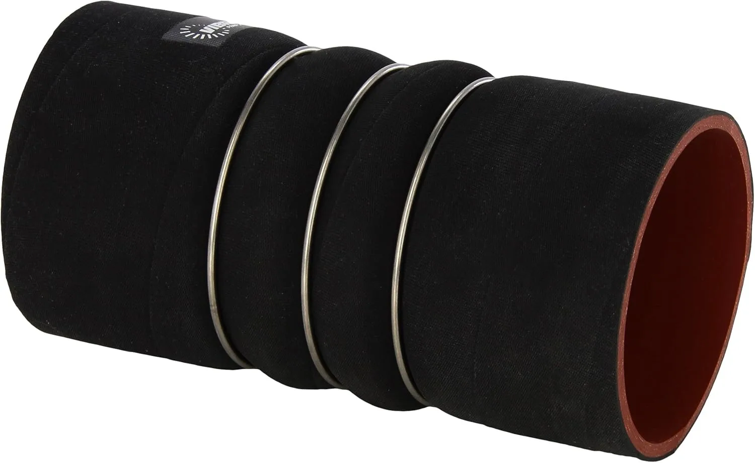 Vibrant 11820 Hump Hose Connector - Black Silicone